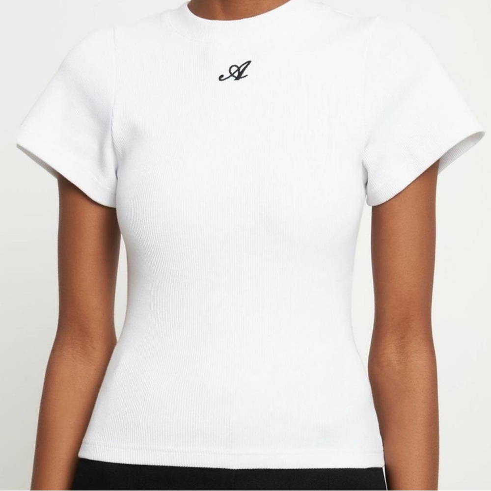 Axel Arigato White Short Sleeve Tee
